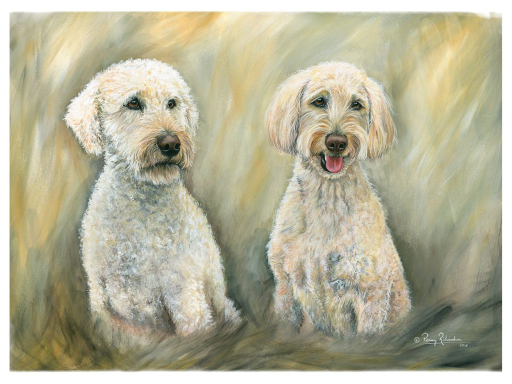 Labradoodles Painting