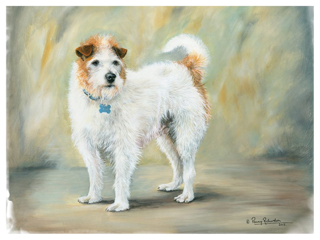 Parson Russell Terrier Painting